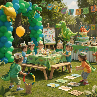 Kids Dinosaur Party